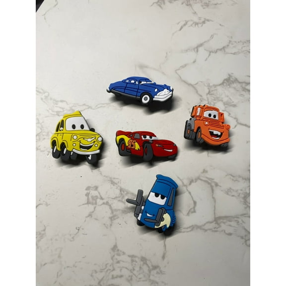 Fast Cars Shoe Charms