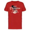 thumbnail image 1 of Fast Champion Strong Surf Rider T-Shirt Men -Image by Shutterstock, Male 3X-Large, 1 of 2