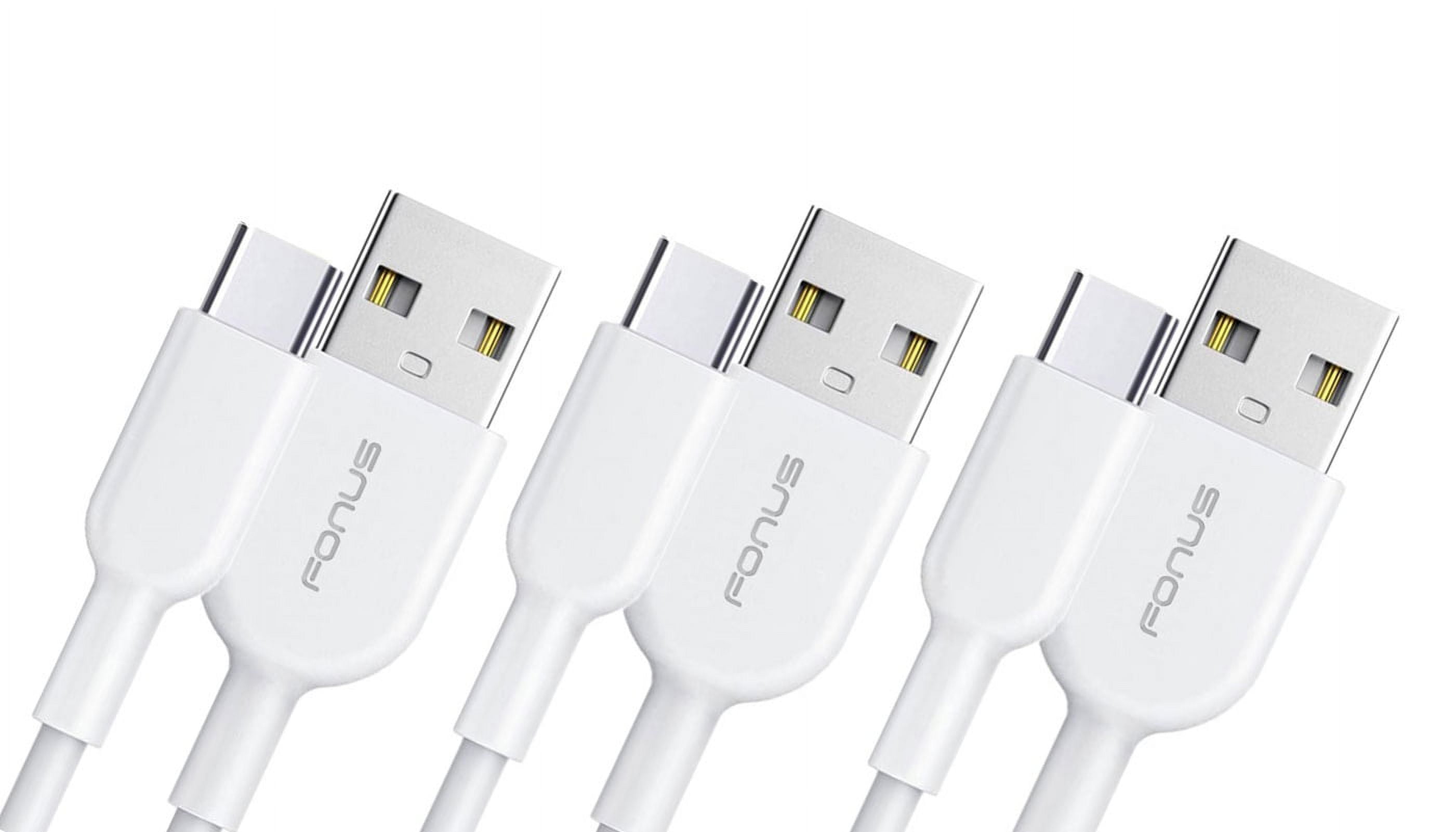 Fast Charge 3ft, 6ft and 10ft Long USB-C Cable for Motorola Moto G Power 5G (2024) - TYPE-C Cord Power Wire Sync High Speed