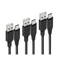thumbnail image 1 of Fast Charge 3ft, 6ft and 10ft Long USB-C Cable for Samsung Galaxy Tab S8 Ultra 14.6"/Plus 12.4"/11" - TYPE-C Cord Power Wire Sync High Speed, 1 of 6