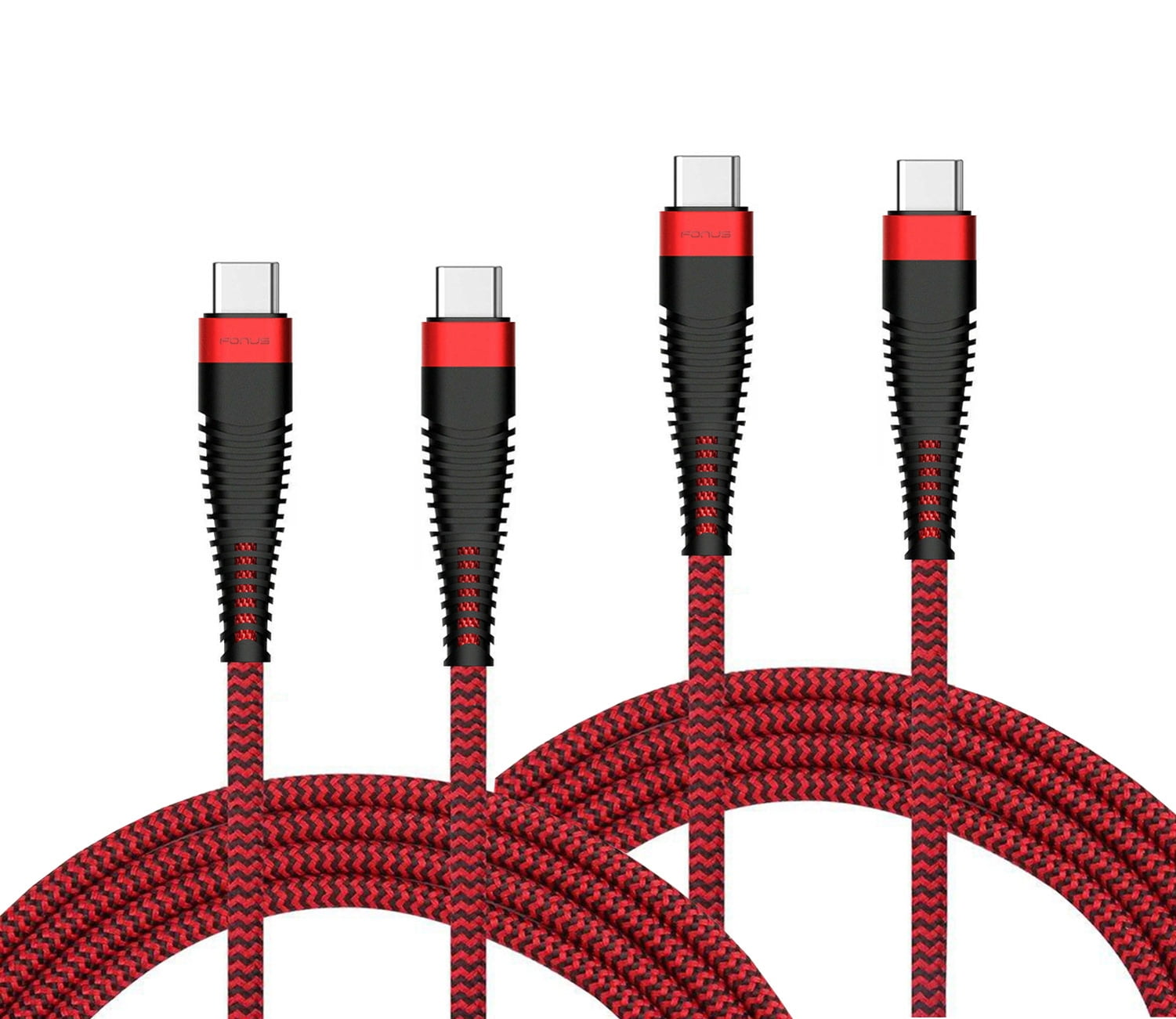 Fast Charge 6ft and 10ft Long PD USB-C Cables for Motorola Moto G Power 5G (2025) - Cord Power Wire TYPE-C to TYPE-C Data Sync High Speed for G Power 5G (2025)