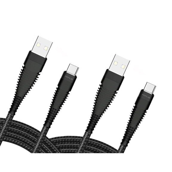 Fast Charge 6ft and 10ft Long USB-C Cables for Google Pixel 8/Pro - TYPE-C Cord Power Wire Data Sync Braided High Speed