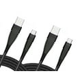 thumbnail image 1 of Fast Charge 6ft and 10ft Long USB-C Cables for HMD Barbie - TYPE-C Cord Power Wire Data Sync Braided High Speed for HMD Barbie, 1 of 6