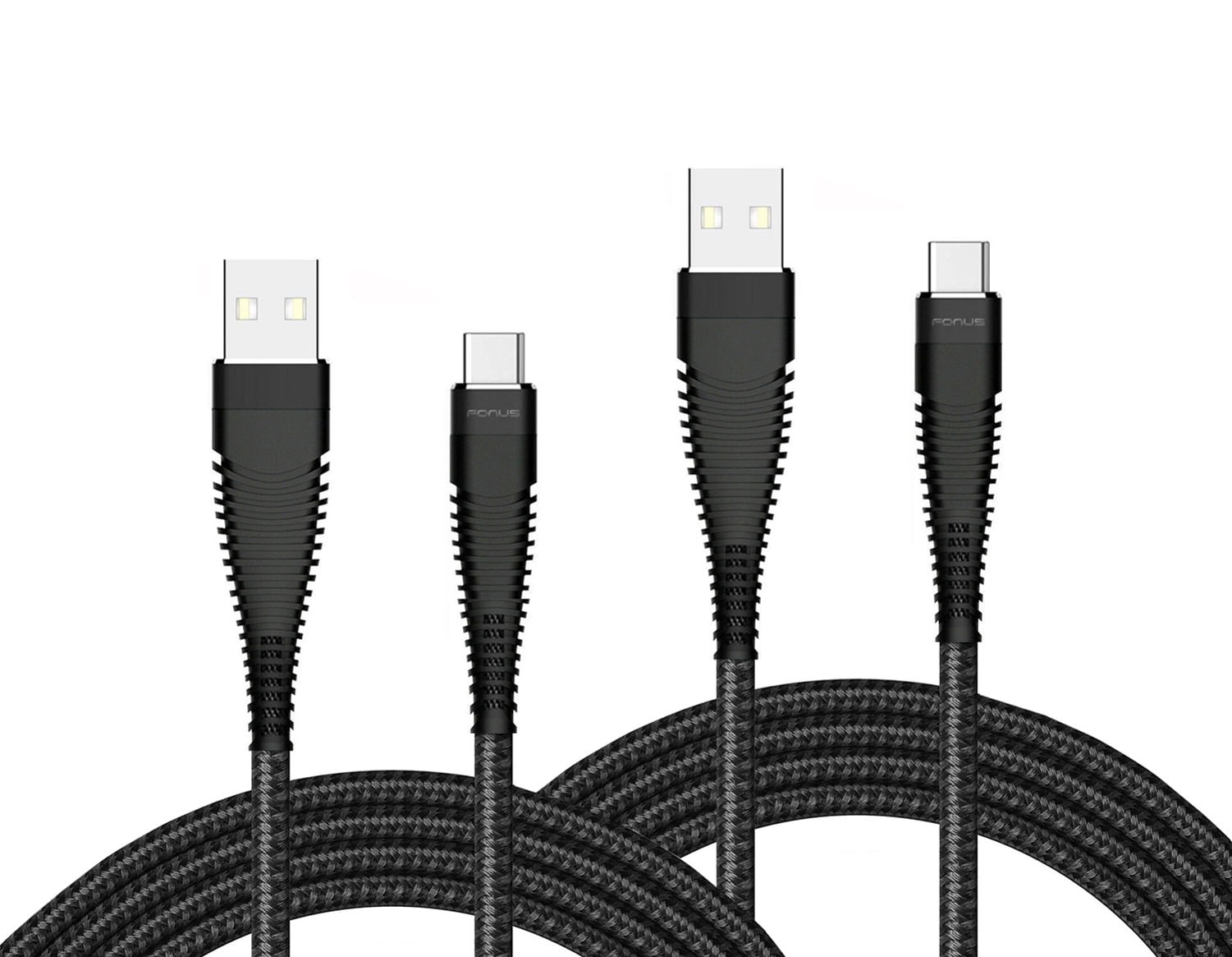 Fast Charge 6ft and 10ft Long USB-C Cables for Samsung Galaxy A55/A35/A25 5G - TYPE-C Cord Power Wire Data Sync Braided High Speed