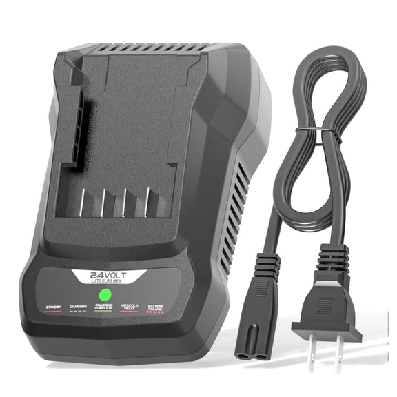 51.6W Fast Charger Compatible with Bissell XR 24VBattery 4054 and Greenwork 24V  Battery 29842 29852 29322