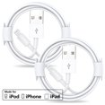 Fast Charger Lightning Cable for iPhone, 2 Pack 6ft Charger Lightning