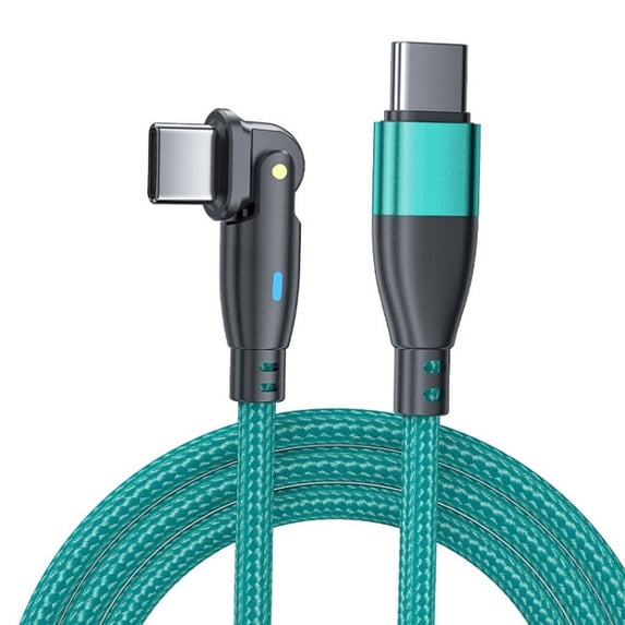 Fast Charger USB C Cable 6.6ft, 60W USB C to USB C Cable Fast Charging Type C Charger Cord Compatible with iPhone 17/16/15 Pro Plus Max, iPad, Galaxy S26/S25, Laptop and More, Green