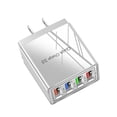 thumbnail image 1 of Fast Charging 3.0 Wall Charger, 4-Port USB Charger Block, Multi USB Power Adapter, Dual Charging Box Plug Brick Cube Compatible for iPhone 17 16e 16 15 Pro Max,iPad,Samsung S25 S24,Pixel 7, 1 of 7