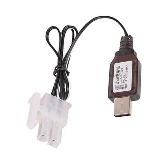 Fast Charging Cable 7.2V Charging USB Powered Lightweight Travel Friendly 5557 2P Model Protections Power Cord