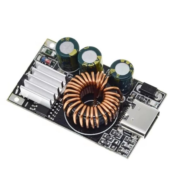Fast Charging Controller IC Board 5-32V Input 30W Output Intelligent Current Adjustment Overloads Protections