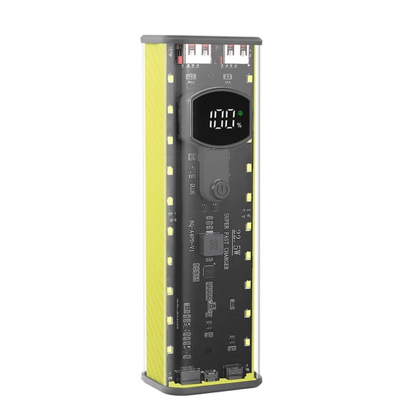 Fast Charging Enableds 4x21700 Battery Case NonWelding Needed Complete Mobile Power Supply Shell Box Holder