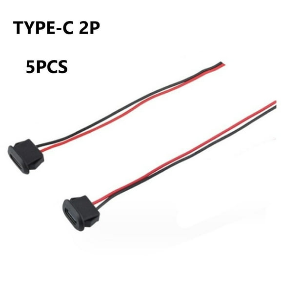 Fast Charging Port Charger Socket Stable USB Type C Connector Female 3A