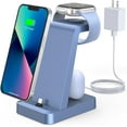thumbnail image 1 of Fast Charging Station for iPhone - ETEPEHI 3 in 1 Wireless Charger Stand for iPhone 14 13 12 11 Pro X Max XS X & iWatch Series  Airpods, 1 of 7