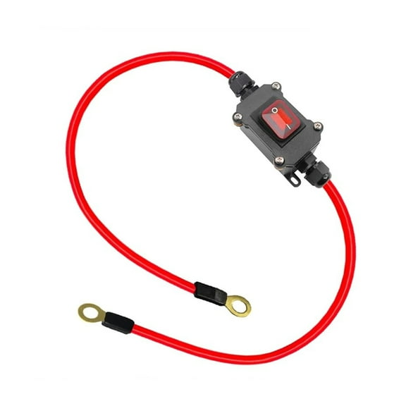 Fast Connection/Disconnect On Off Inline Wire Switches for Motorcycle 12-24V DPST Double Side Wiring Cable Switches Waterproof