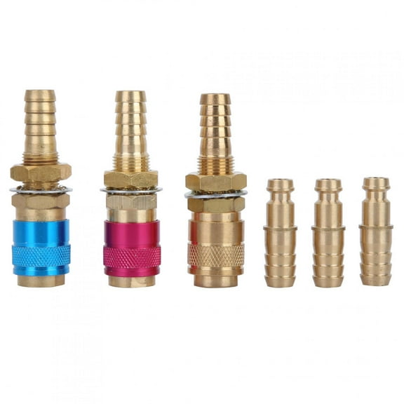 Fast Connection Water/Gas Connector Fitting Quick Hose Electric Welding for Construction Site Argon Arc Gas