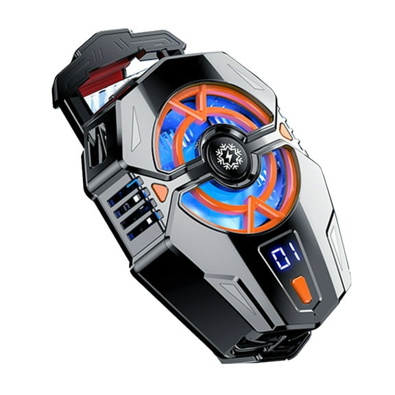 Fast Cool Down Gaming Phone Coolers Smartphone Coolers Heat Sink With TEC Temperature Control Chip Phone Cooling Fan