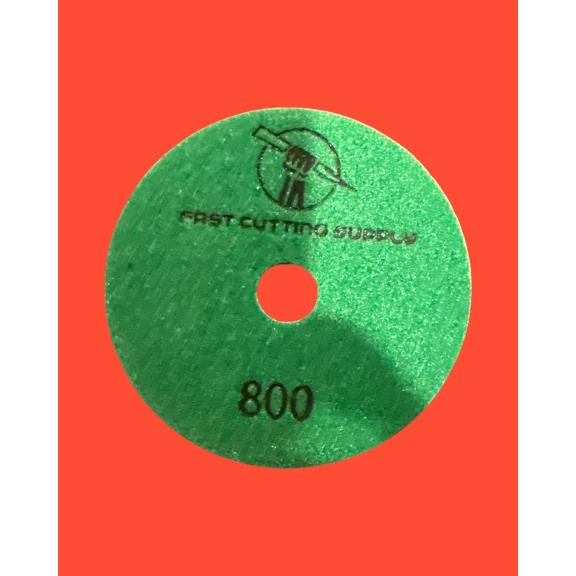 Fast Cutting Supply Diamond Polishing Pad 800 Grit, Professional Stone Grind