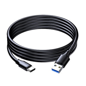 Fast Data Transfer & Charging Cable USB 3 Type C Charges & Data Cable Plastic for Smartphones Tablets & Gaming Devices