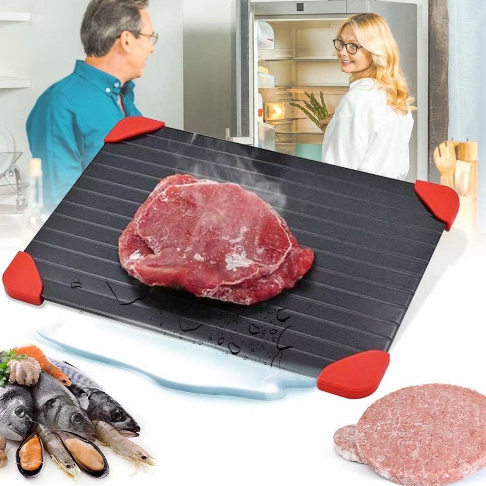 Fast Defrosting Tray Meat Thawing Board Natural Thaw for Frozen