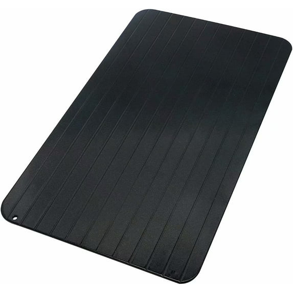 Fast Defrosting Tray for Natural Thawing Frozen Meat, Rapid Thawing Plate & Board for Frozen Meat & Food, Defrosting Mat Thaw Meat Quickly, Eco-friendly, No Electricity, No Chemicals, No Microwave