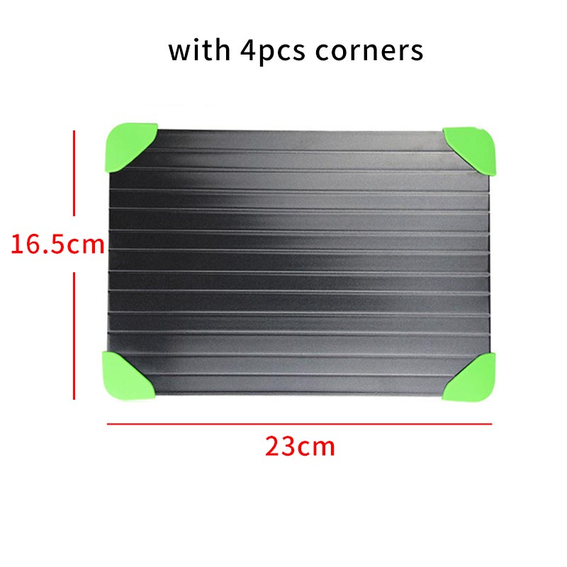 Fast Defrosting Tray Natural Thawing Plate for Frozen Meat Rapid Miracle Thaw Mat Pad Defrosting