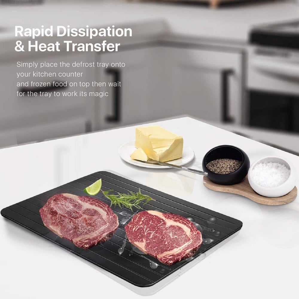 Fast Defrosting Tray Rapid Thawing Board Safe Defrost Meat Frozen Food