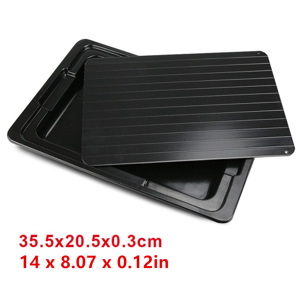 Fast Defrosting Tray Thaw Frozen Food Meat Fruit Quick Defrosting Plate