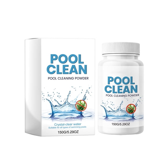 Fast Dissolving Swimming Pool Water Cleaning Powder 150g For In Ground Above Ground Pools Spas And Hot Tubs