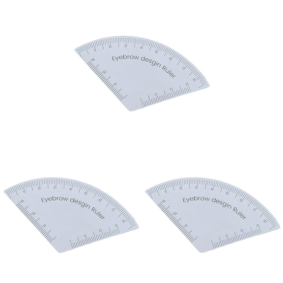 Fast Drawing Eyebrow Design Ruler Microblading Mapping Tool Shaping Makeup Drawing Ruler Supplies Reuse 5cm