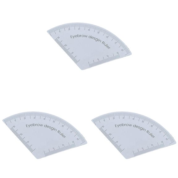 Fast Drawing Eyebrow Design Ruler Microblading Mapping Tool Shaping Makeup Drawing Ruler Supplies Reuse