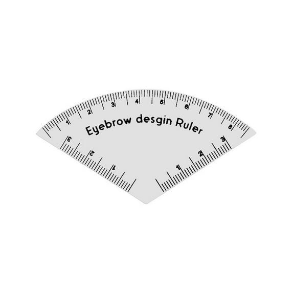Fast Drawing Eyebrow Designs Ruler Microblading Mapping Tool Shaping Guide