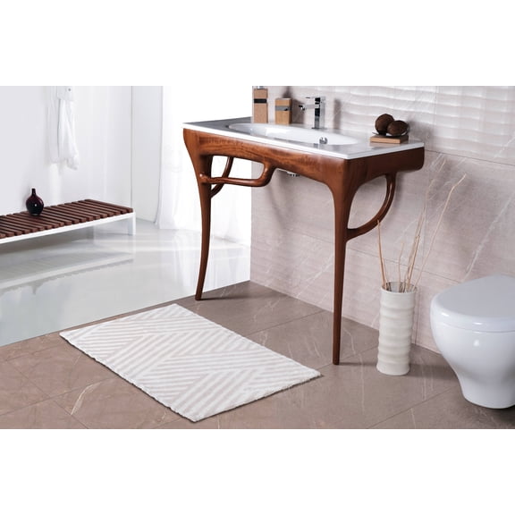 Fast-Dri Modern Design Bath Rugs by DLX