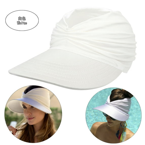 Fast Drop Shipping New Empty Top Hat 50+ Sun Hat Women Outdoor Sports Hat Women Sport Sun Visor Hats,Empty Top Baseball Sun Cap,Womens Sunhats with uv Protection,Sun Hats for Young Girls Women Beach
