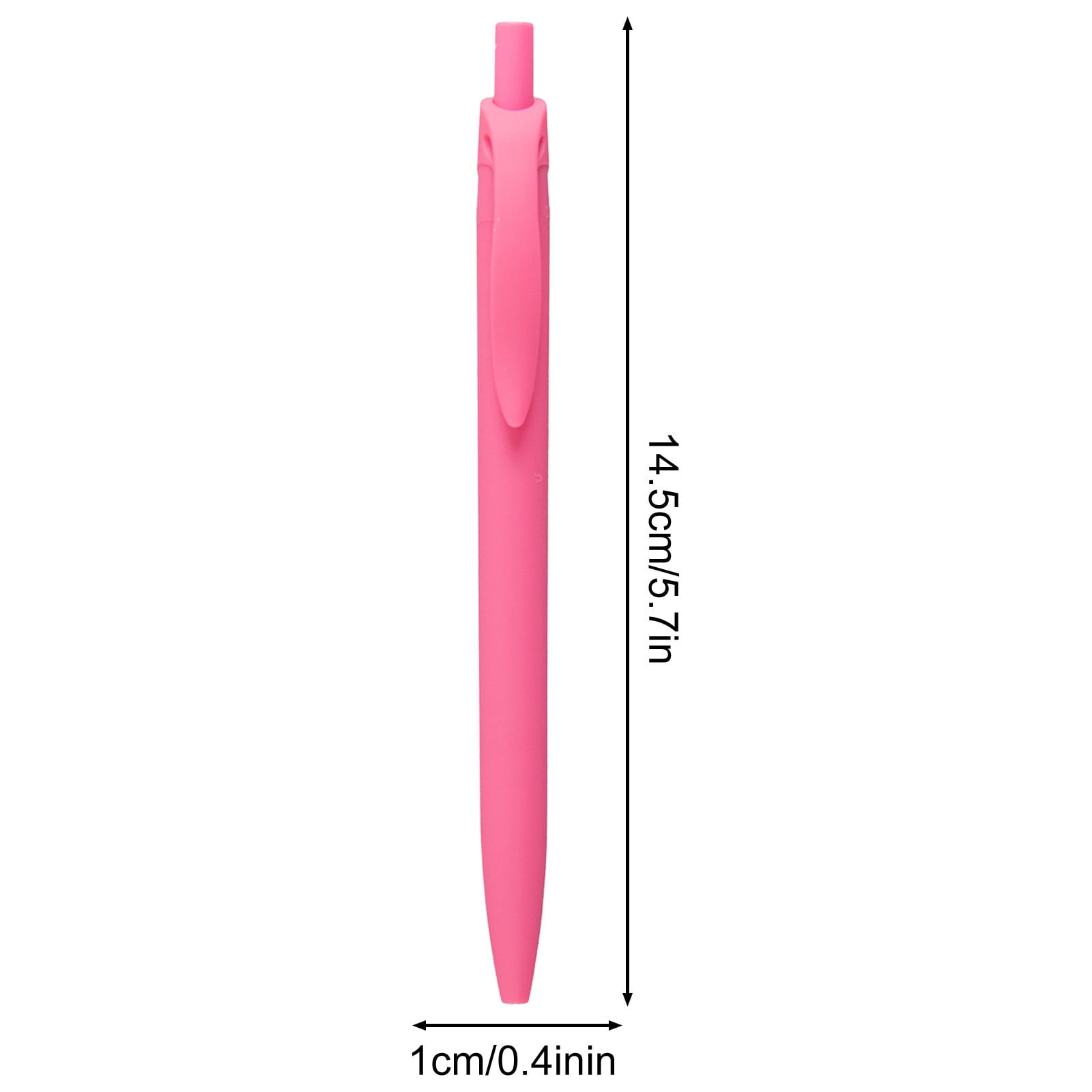 Fast-Dry Colored Gel Pen 0.5mm, Transparent Retractable Silent Gel Pen, 8-Color Set for Note Taking Journaling and Office, Non-Bleeding Vibrant Black Ink Pen Set with Comfort Grip