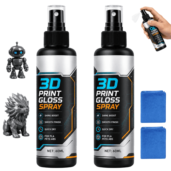 Fast-Drying 3D Printing Gloss Spray – High Gloss Finish Surface ...