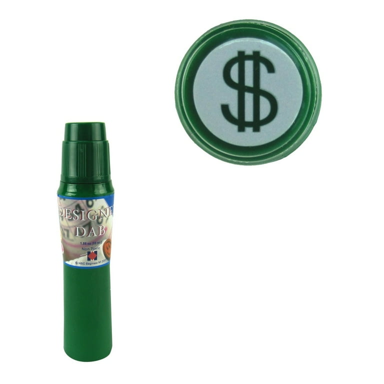 Fast Dry Green Color Ink Dollar Sign Bingo Game Dauber Dabber Marker Accessory Fast Dry Green Color Ink Dollar Sign Bingo Game Dauber Dabber Marker Accessory