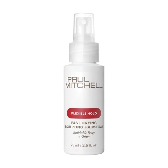 Paul Mitchell Fast Drying Sculpting Spray, Medium Hold, Touchable Finish, For All Hair Types, 2.5 Fl Oz