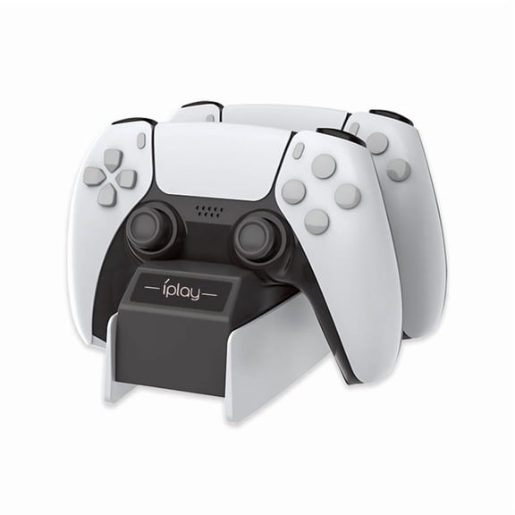 Fast Dual Charging Station for PS5 Controllers - High-Speed Charger Dock with LED Indicators, Overcharge Protection, Anti-Slip Base | PS5 Accessories
