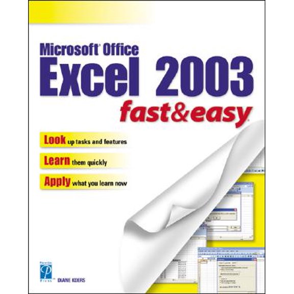 Pre-Owned Fast & Easy (Premier Press): Microsoft Excel 2003 Fast & Easy (Paperback)