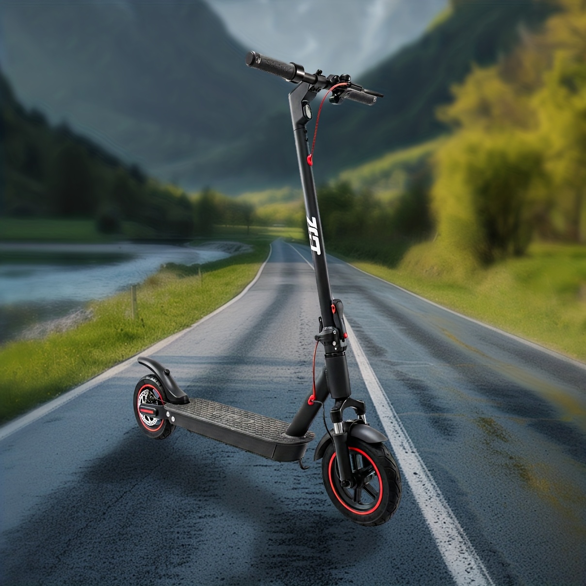 Fast Electric Scooter for Adults And Teens, 350W Motor, 19 MPH, 21 Mile ...