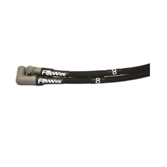 Fast Electronics 295-2401 8.5 mm 90 deg Sleeved Spark Plug Wire Set