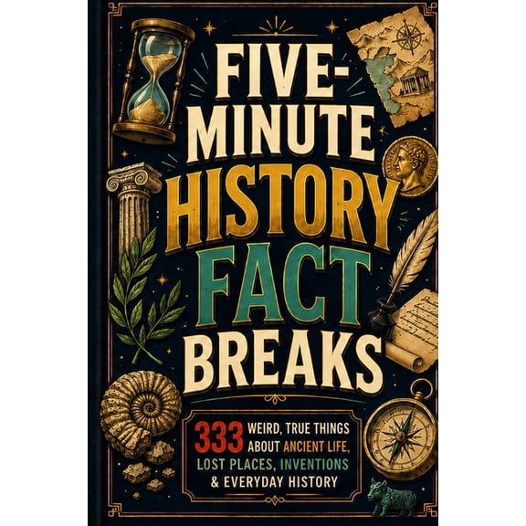 Fast Facts Five-Minute History Fact Breaks: 333 Weird, True Things About Ancient Life, Lost Places, Inventions & Everyday History, (Paperback)