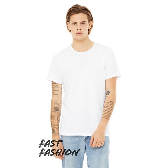 Fast Fashion Men's Split Hem T-Shirt