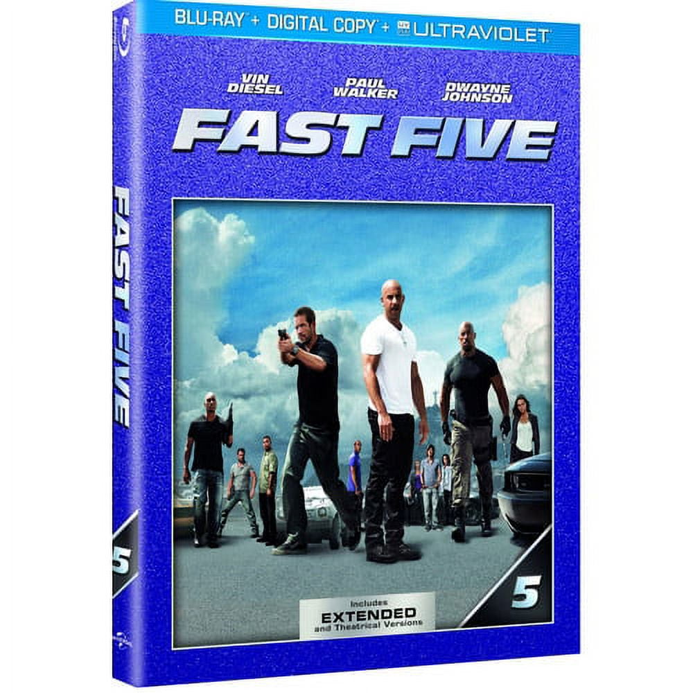 Fast Five (Bluray + Digital Copy + Movie Cash)