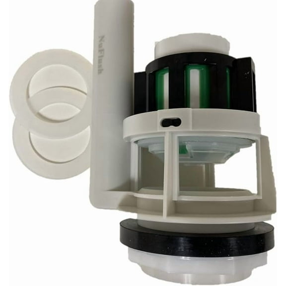 Three inch Flush Valve with Straight Pull Up Flush Two Overflow Extension Tubes, 2 Silicone Seals & Mounting Hardware.