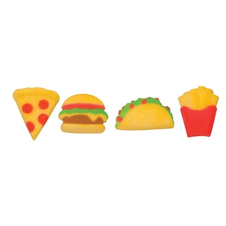 Fast Food Assortment Dec-Ons® Decorations (12 pieces)