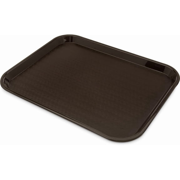 Fast Food Cafeteria Tray , Durable Polypropylene with Slip-Resistant Surface, Stackable for Cafes and Schools