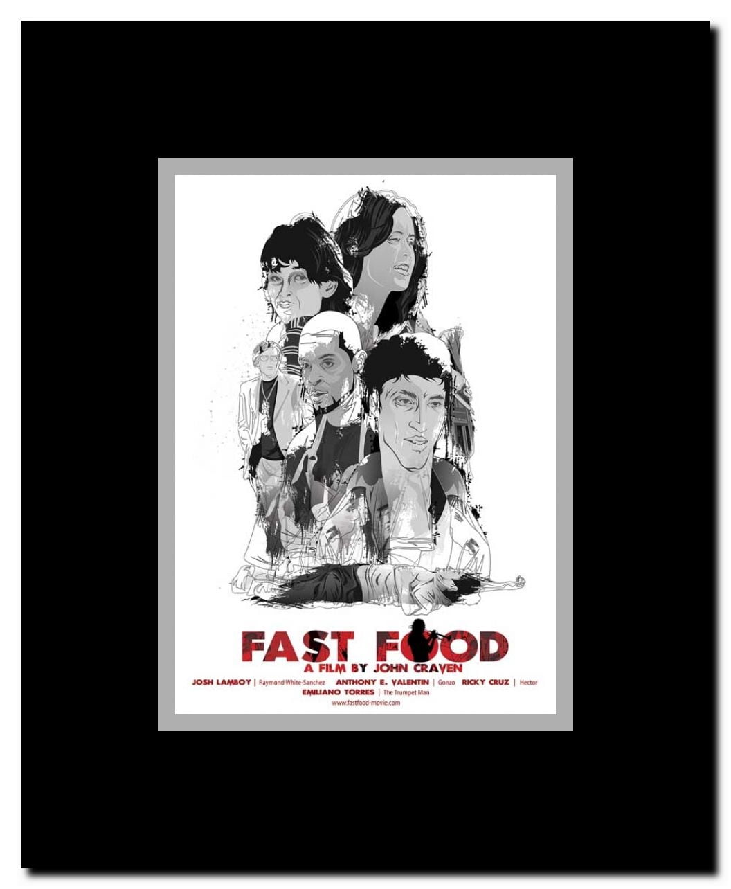 Fast Food Framed Movie Poster