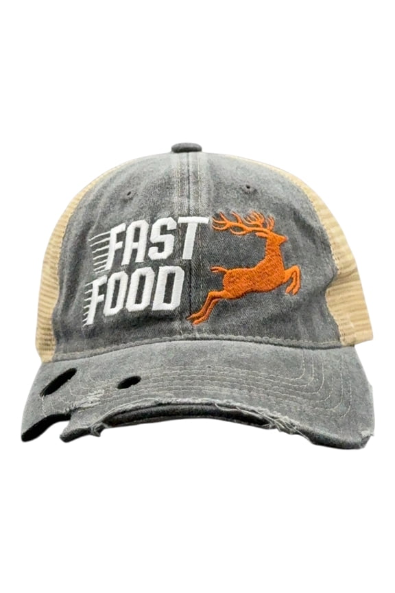 Fast Food Hat Funny Sarcastic Special Effect Graphic Novelty Hunting Cap