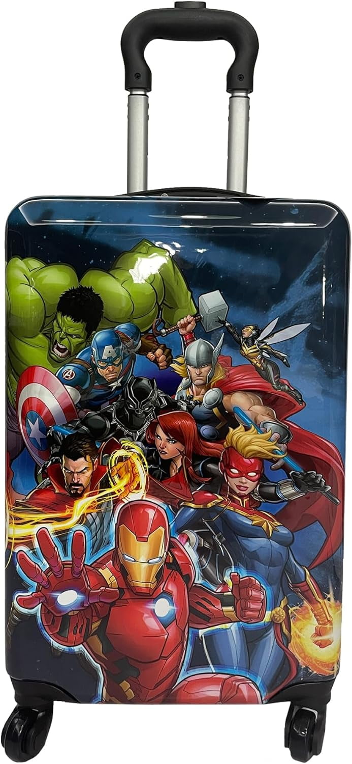 Fast Forward Avengers Luggage 20 Inches HardSided Tween Spinner Carry
